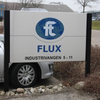 fLUX skilte