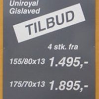 Tilbud skilte